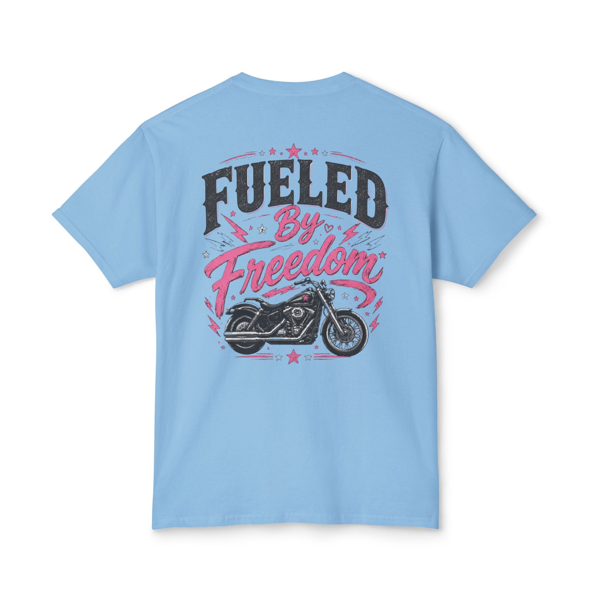 Fueled by Freedom T-Shirt — Motorcycle Adventure Graphic Tee