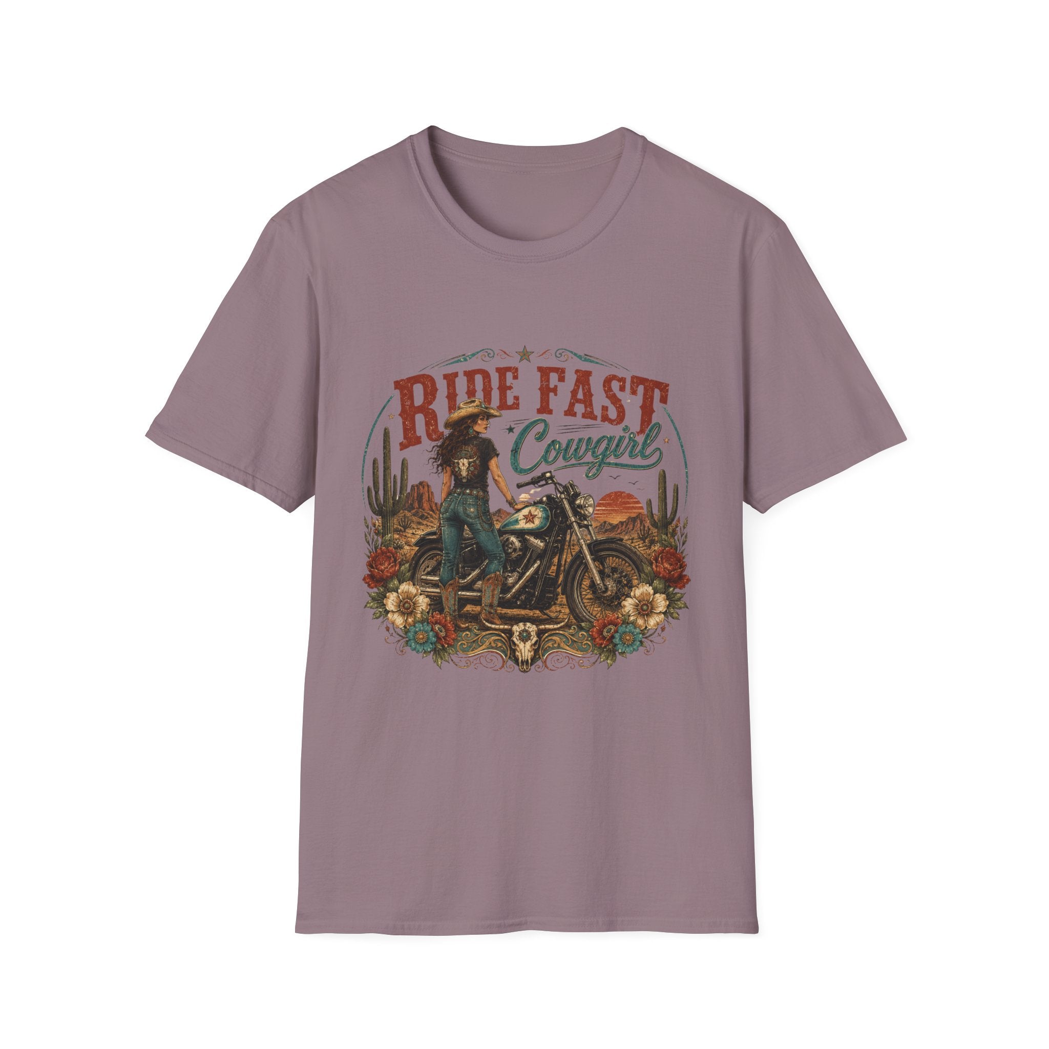 Cowgirl Motorcycle T-Shirt |