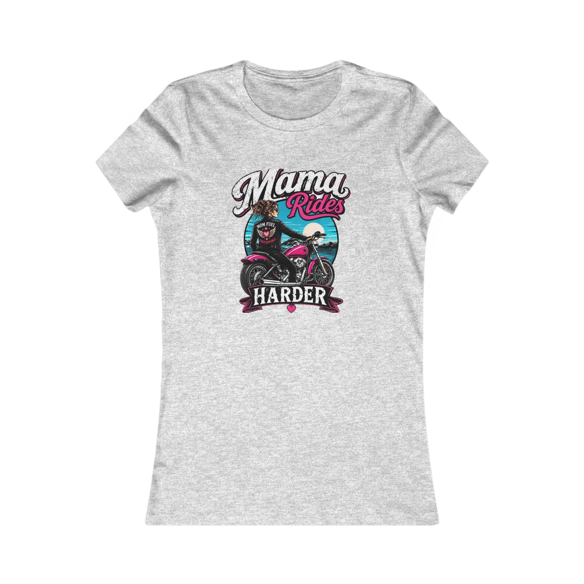 Mama Rides Harder - Women’s Graphic Tee