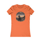 Women's Motorcycle Tee — "Ride Wild, Stay Free" Graphic Shirt