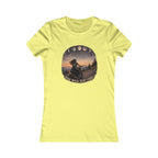 Women's Motorcycle Tee — "Ride Wild, Stay Free" Graphic Shirt
