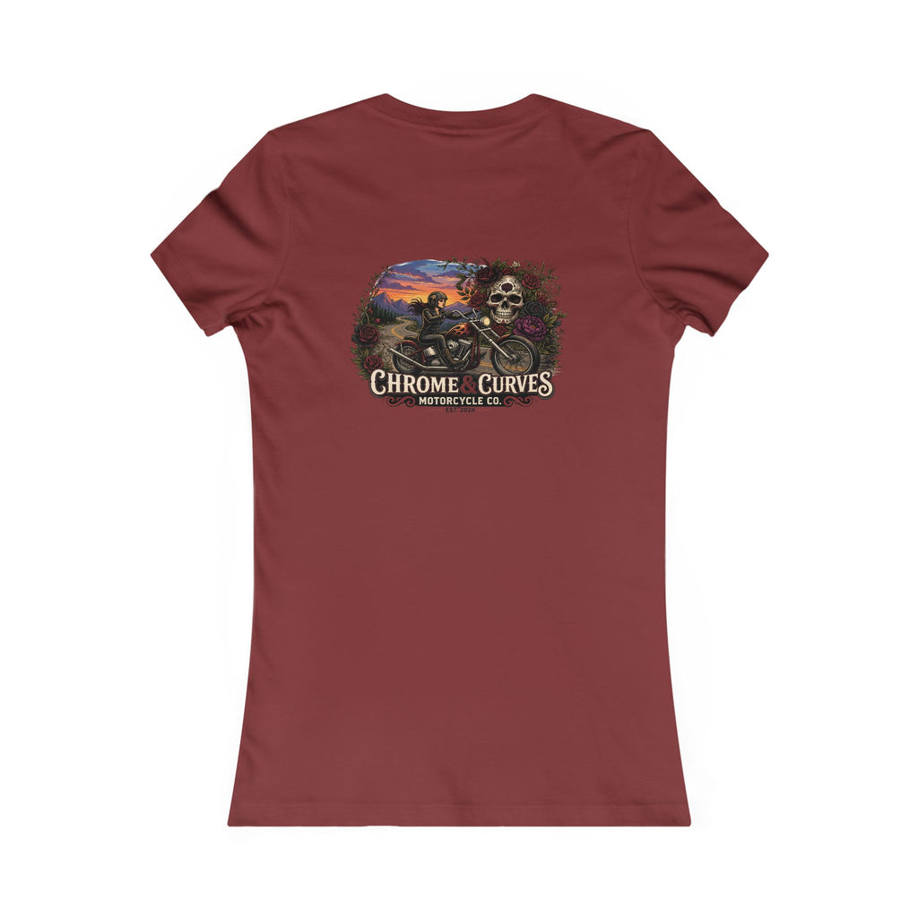 Women’s Graphic Tee - Skull