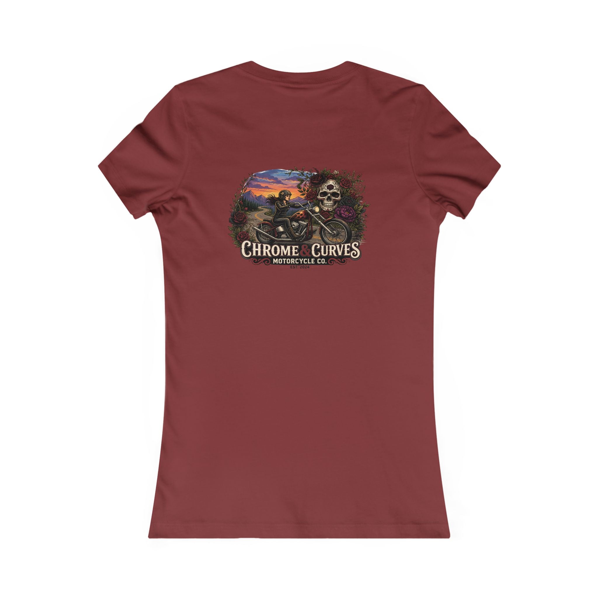 Women’s Graphic Tee - Skull