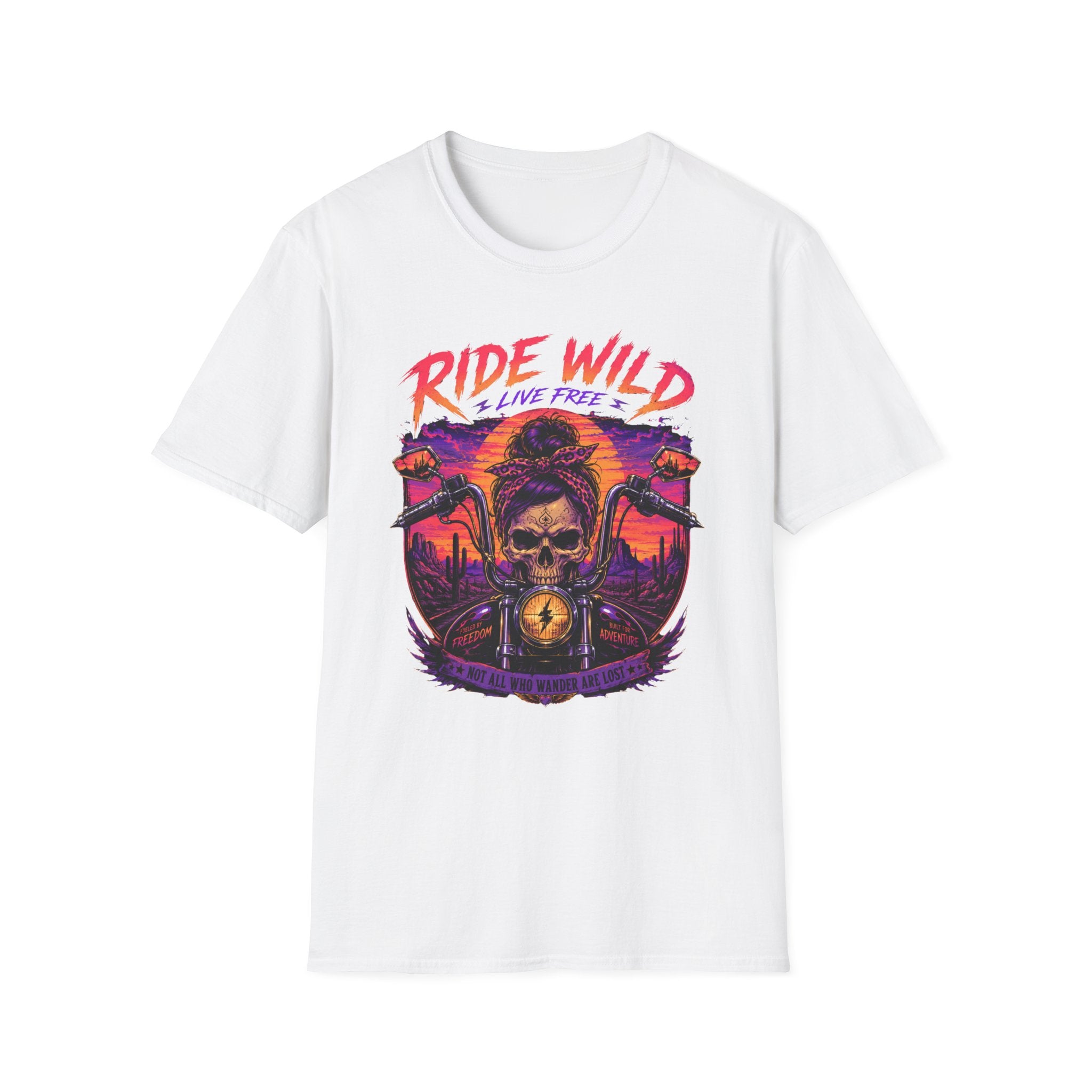 Purple Skull- Ride Wild