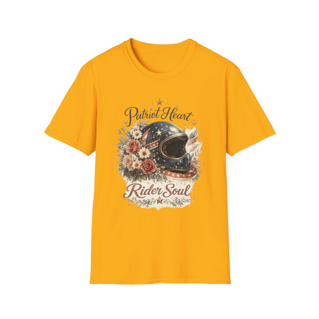 Classic T‑Shirt — Patriot Heart, Rider Soul