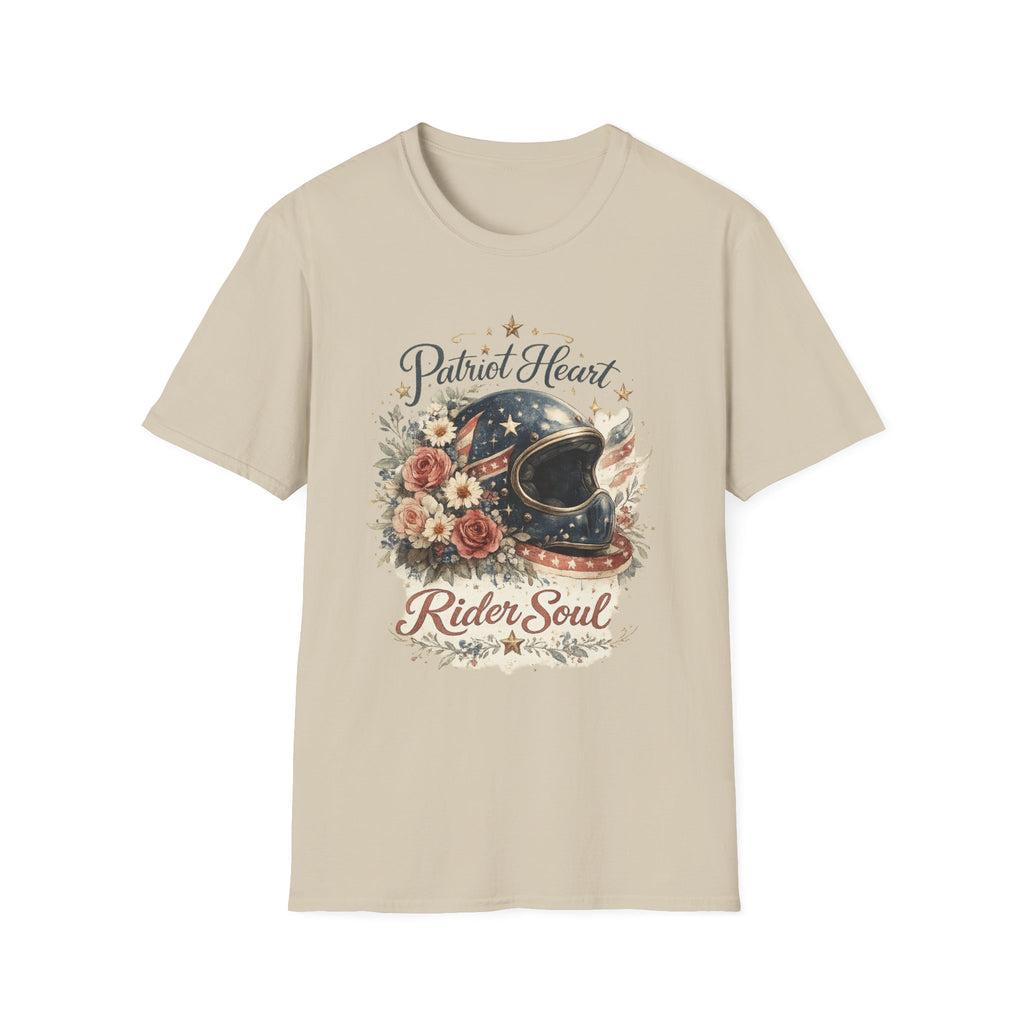 Classic T‑Shirt — Patriot Heart, Rider Soul