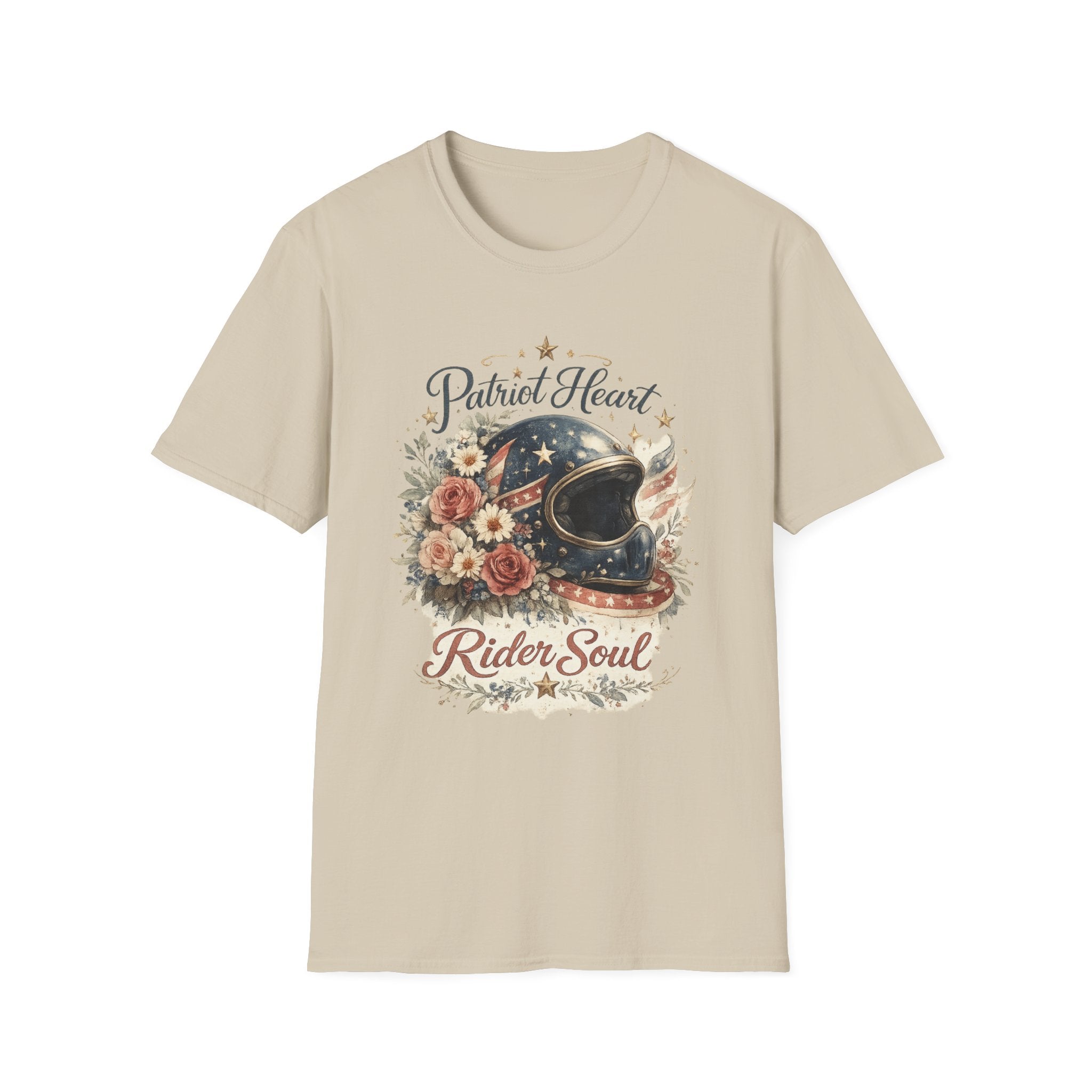 Classic T‑Shirt — Patriot Heart, Rider Soul