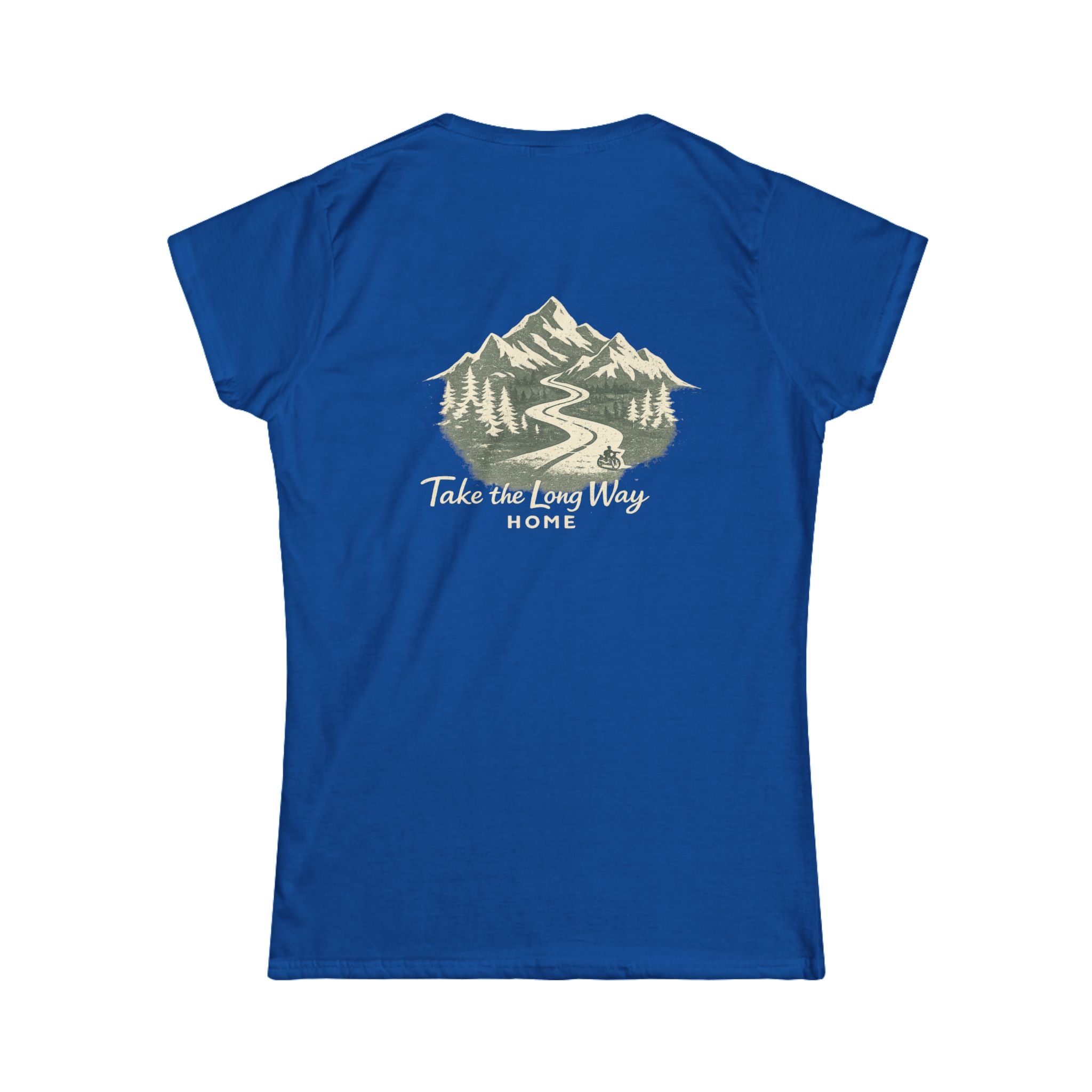 Women's Tee — Scenic Mountain Graphic