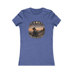 Women's Motorcycle Tee — "Ride Wild, Stay Free" Graphic Shirt
