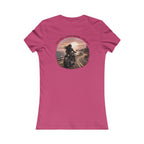 Women's Motorcycle Tee — "Live Free, Chase Dreams" Graphic Shirt