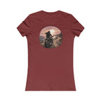 Women's Motorcycle Tee — "Live Free, Chase Dreams" Graphic Shirt