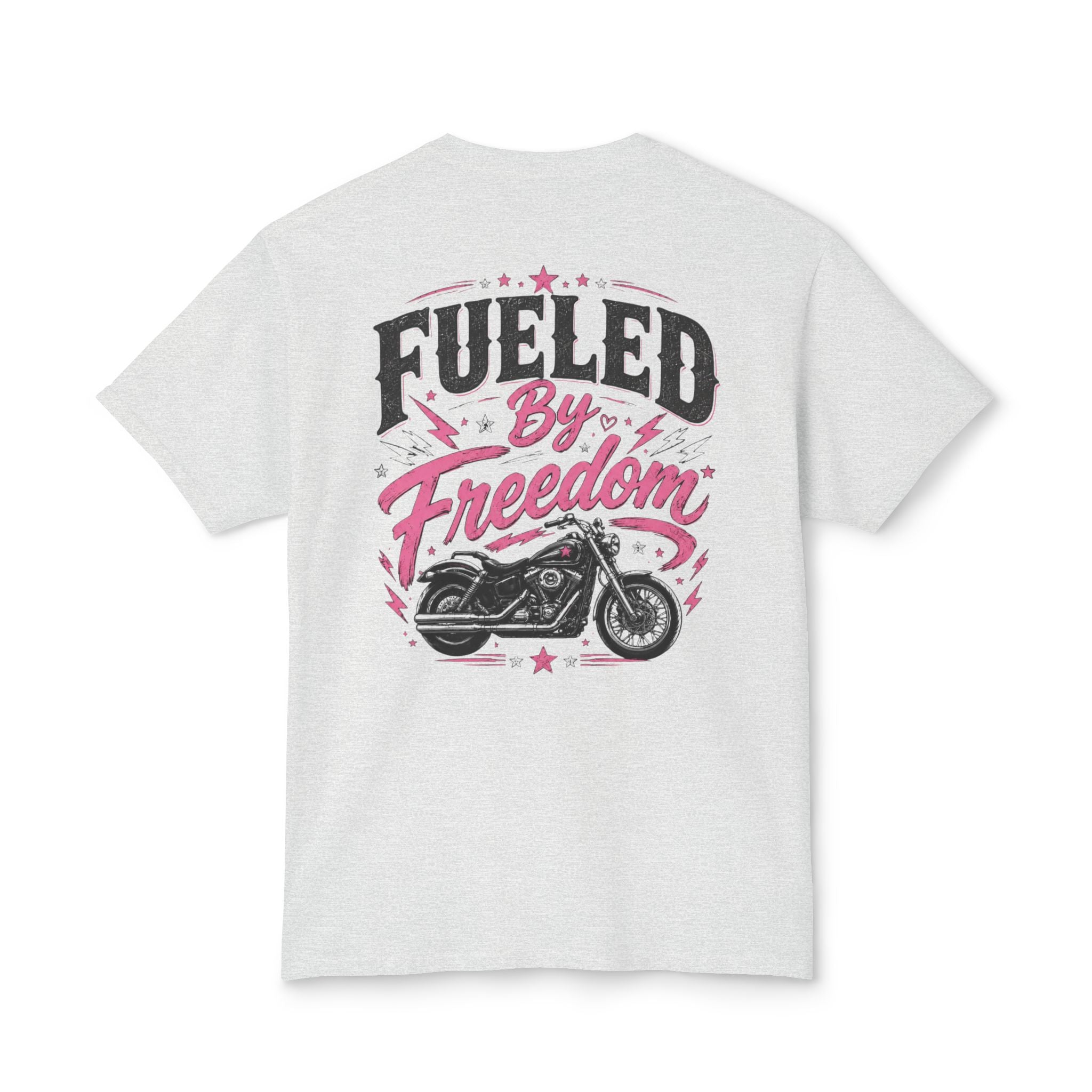 Fueled by Freedom T-Shirt — Motorcycle Adventure Graphic Tee