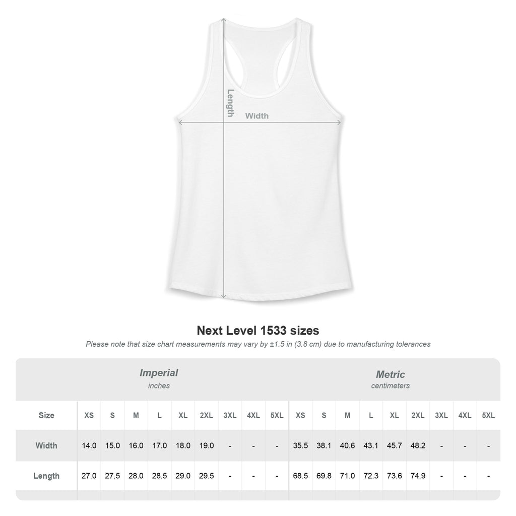 Women's Racerback Tank - California Coast