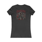 Women's Motorcycle Tee — "Grace & Grit" Graphic Shirt
