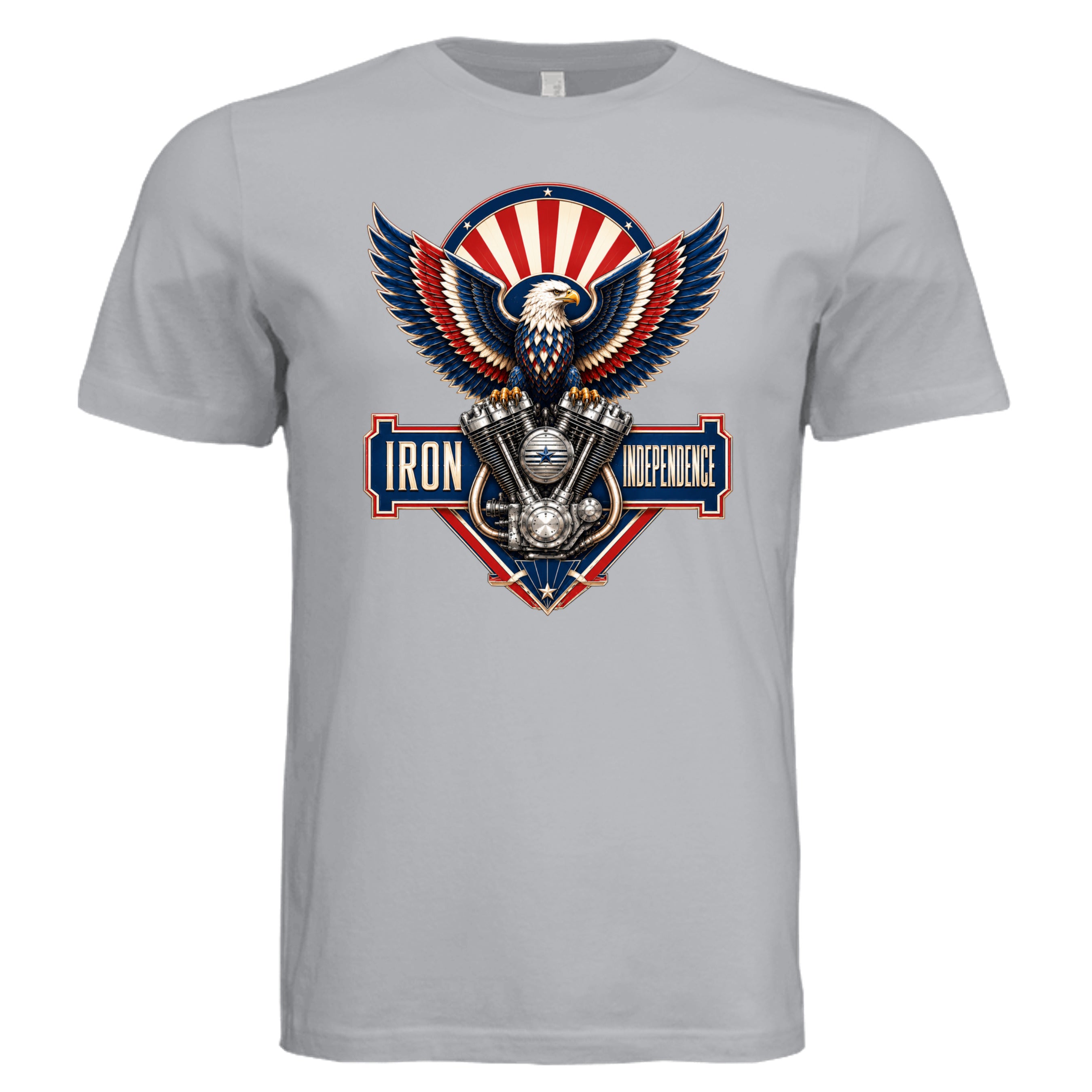 Solid Athletic Grey - 3001C - FRONT