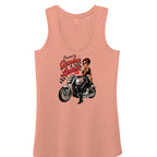 Heathered Dusty Peach - DM138L - FRONT